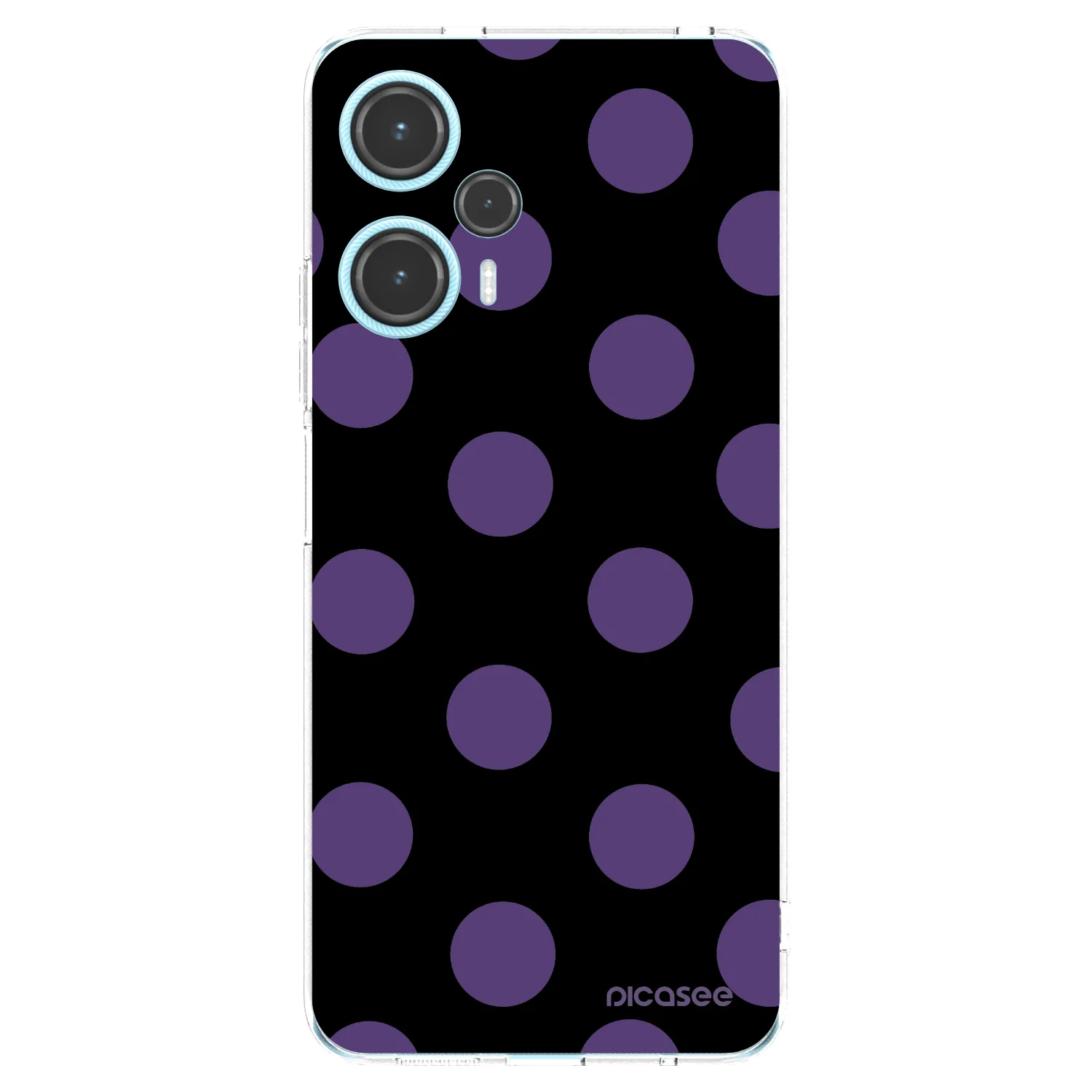 Picasee silikónový prehľadný obal pre Xiaomi Poco F5 - Big flickers