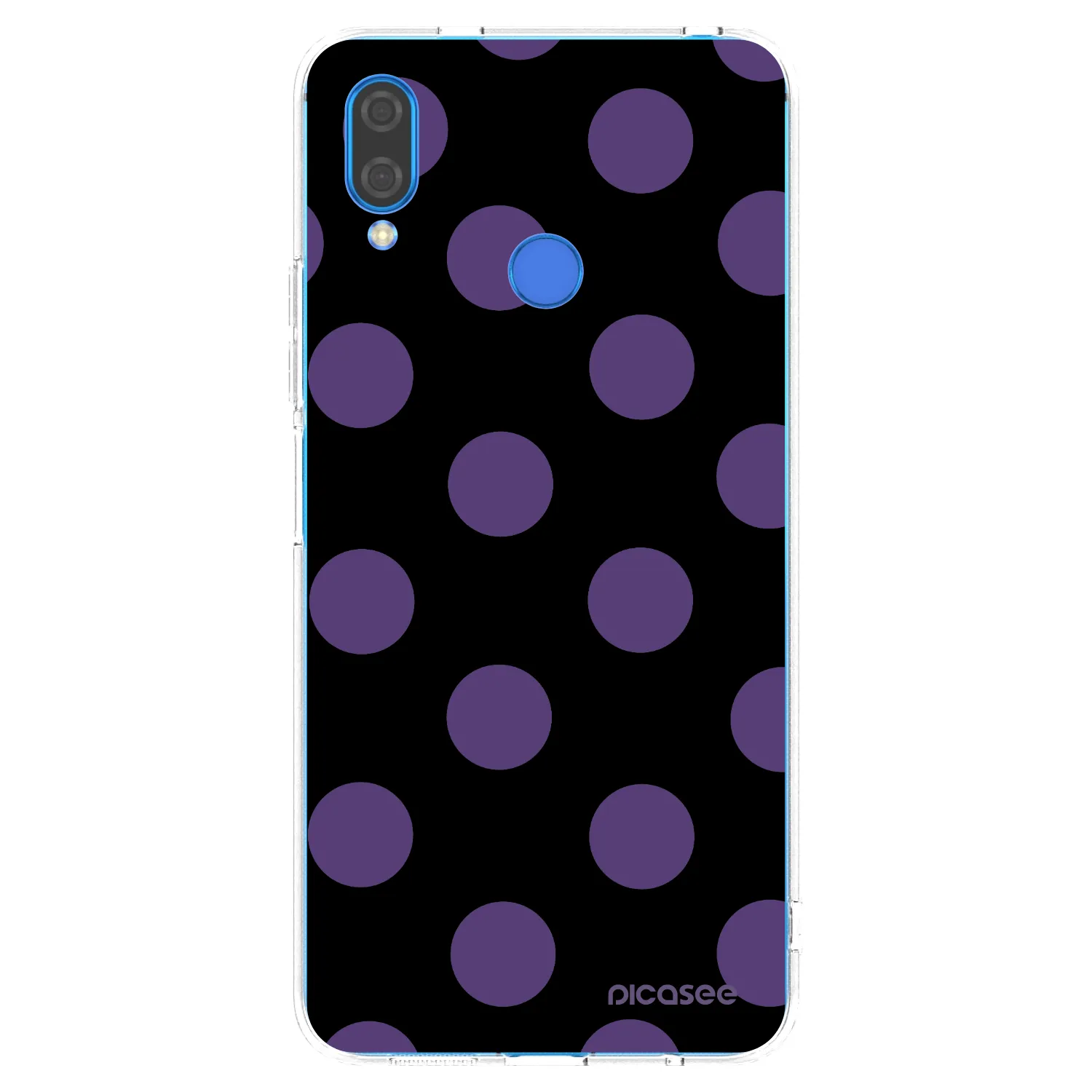 Picasee silikónový prehľadný obal pre Huawei Nova 3i - Big flickers