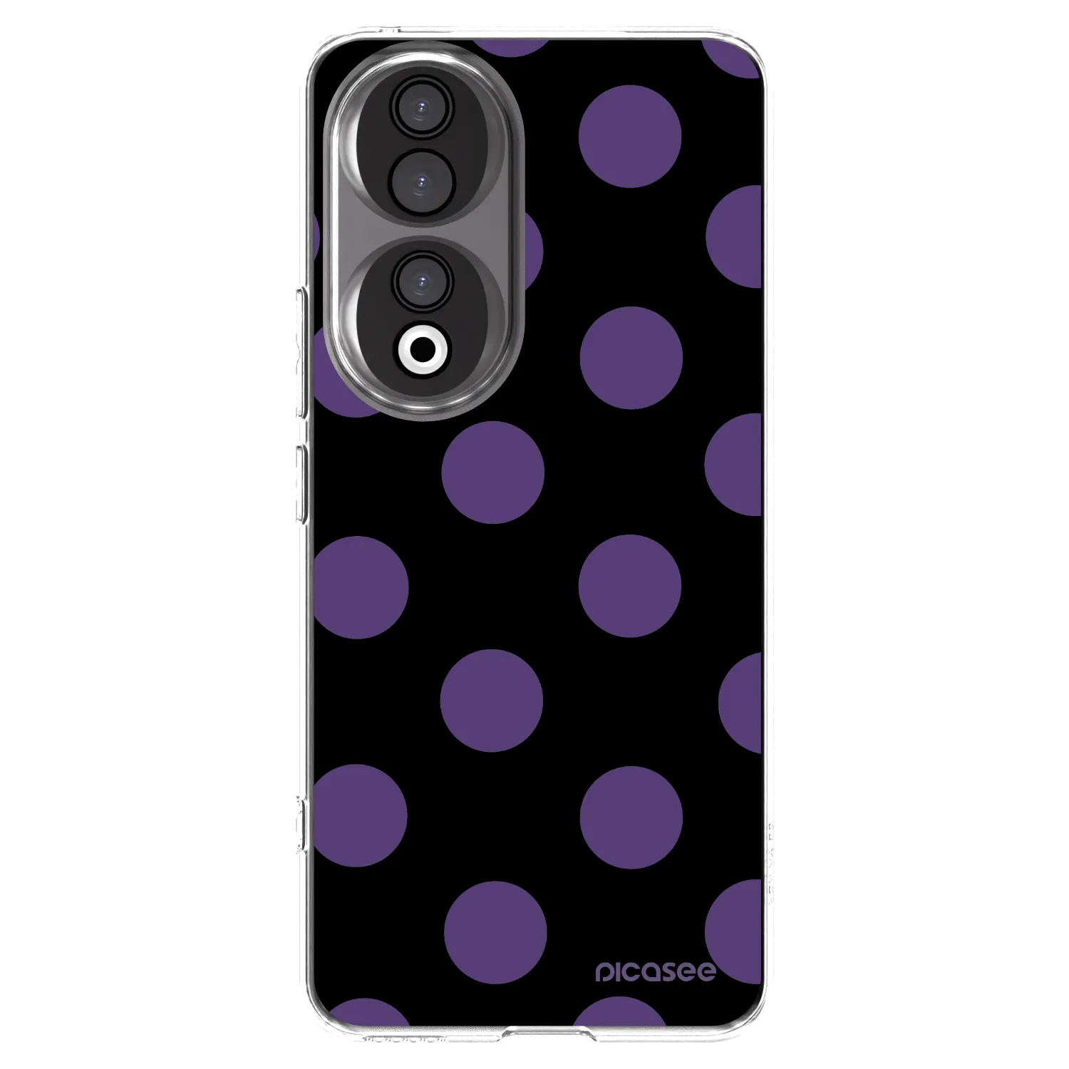 Picasee silikónový prehľadný obal pre Honor 90 5G - Big flickers