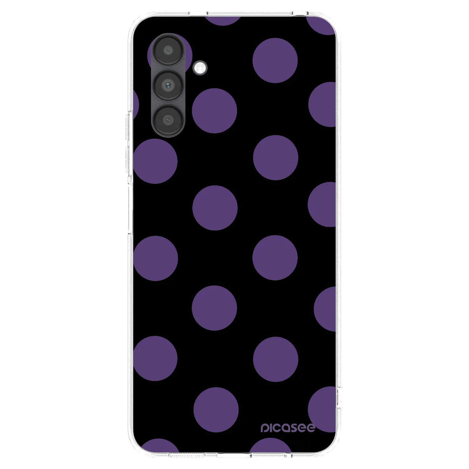 Picasee silikónový prehľadný obal pre Samsung Galaxy A04s A047F - Big flickers