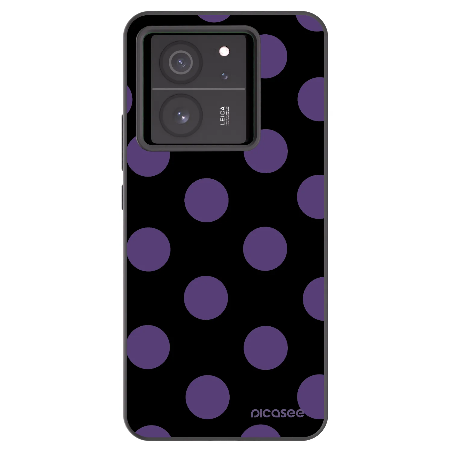 Picasee silikónový čierny obal pre Xiaomi 13T Pro - Big flickers