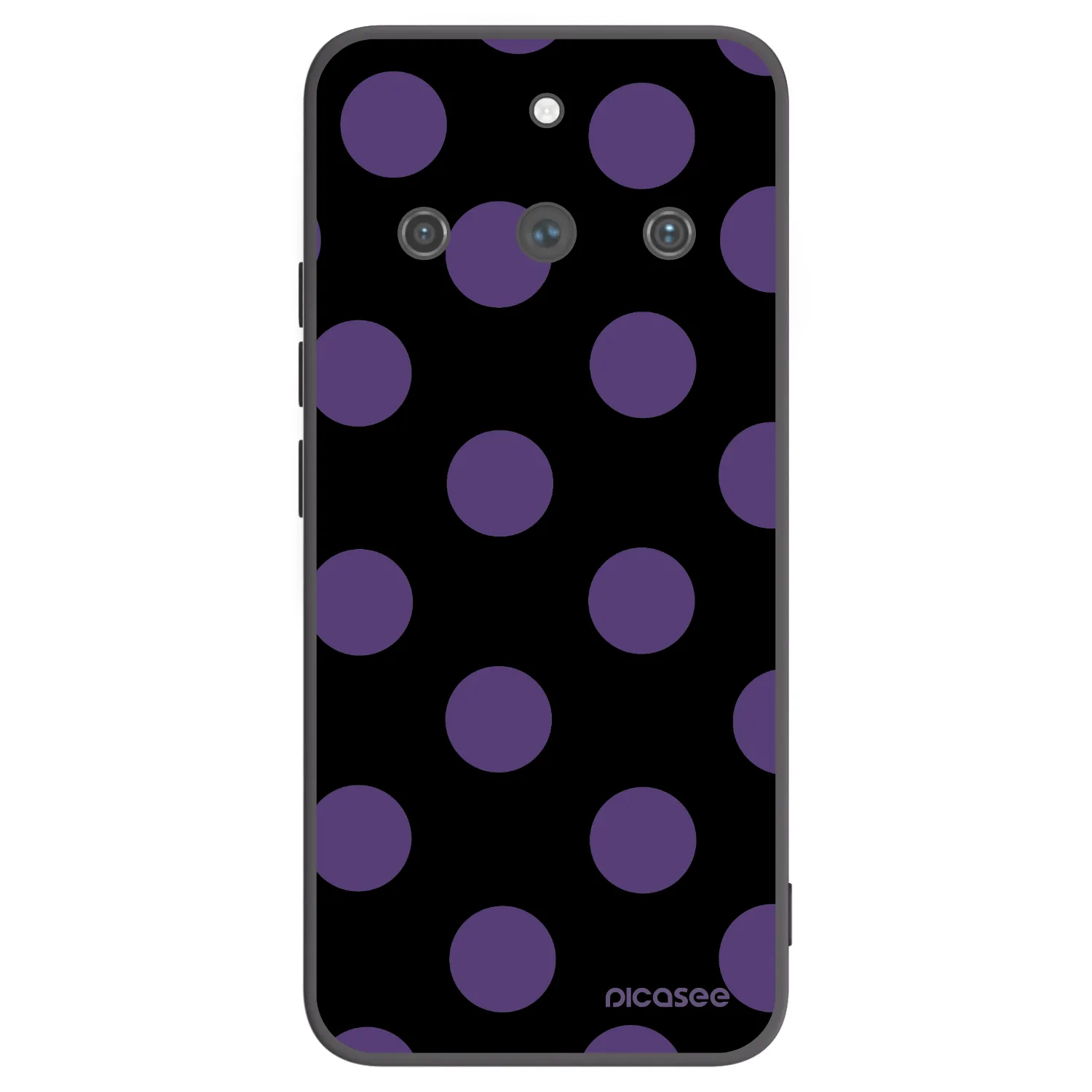 Picasee silikónový čierny obal pre Realme 11 Pro+ - Big flickers