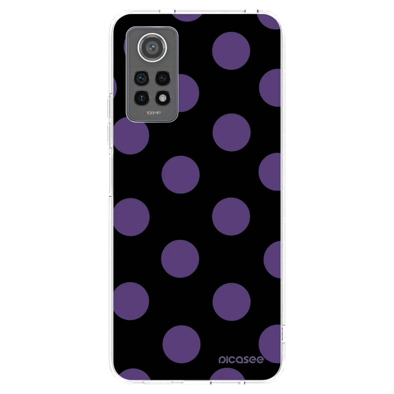 Picasee silikónový prehľadný obal pre Xiaomi Redmi Note 12 Pro 4G - Big flickers