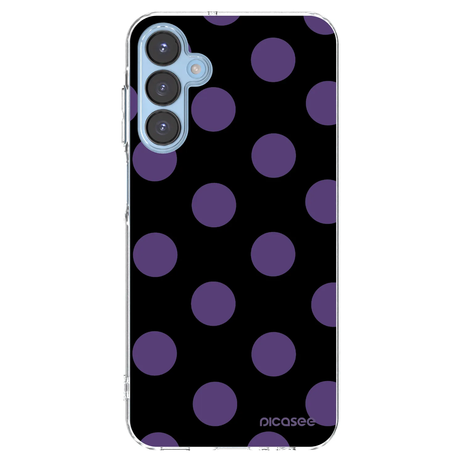 Picasee silikónový prehľadný obal pre Samsung Galaxy A15 A156B 5G - Big flickers