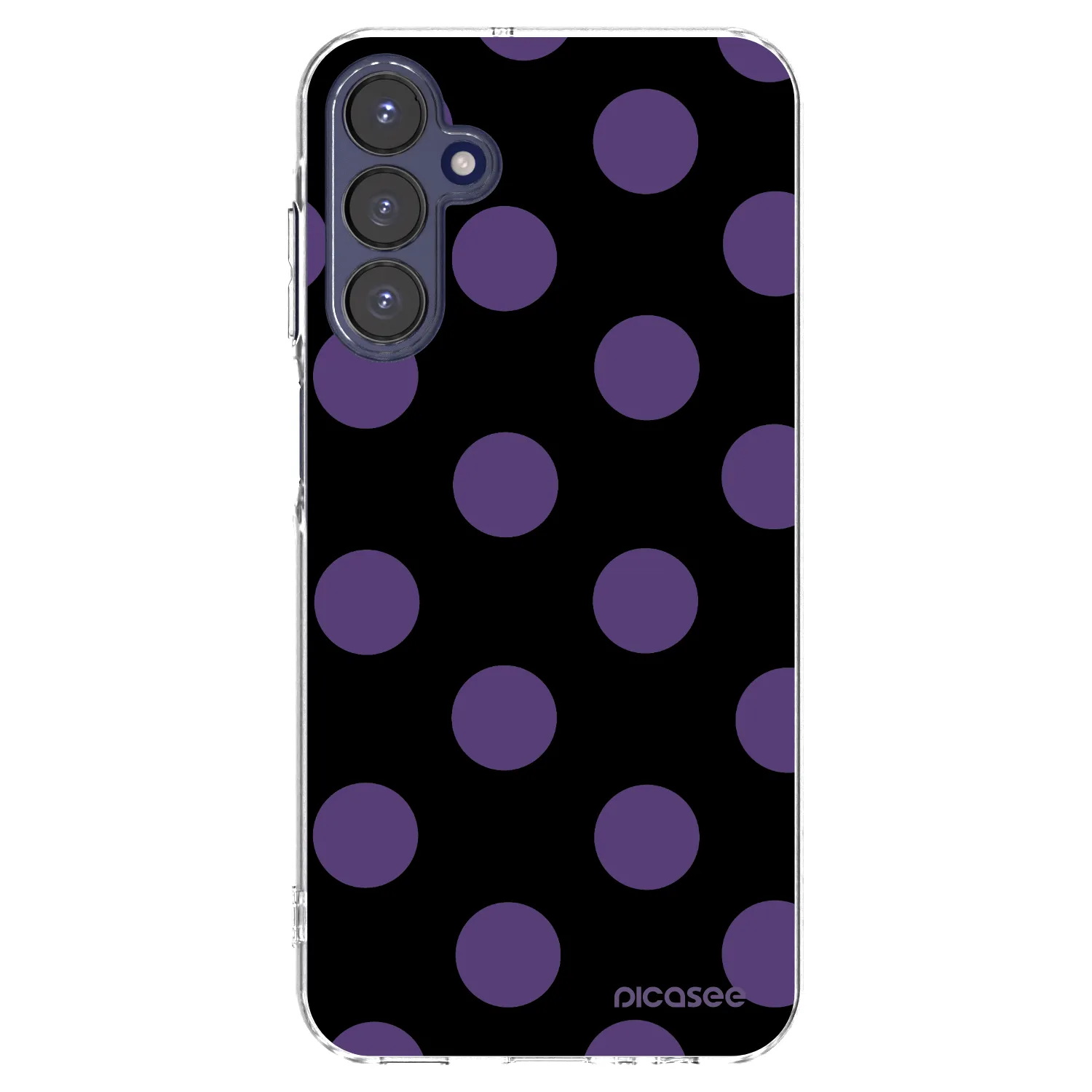 Picasee silikónový prehľadný obal pre Samsung Galaxy A15 A155F 4G - Big flickers