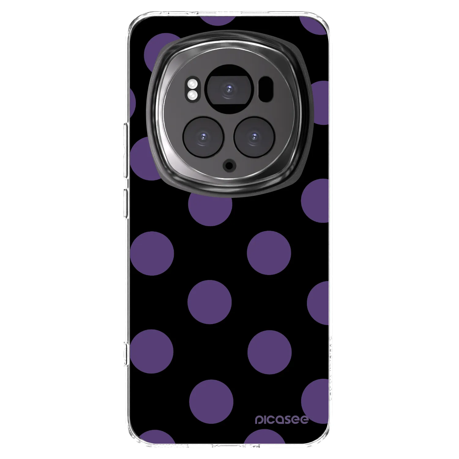 Picasee silikónový prehľadný obal pre Honor Magic6 Pro - Big flickers