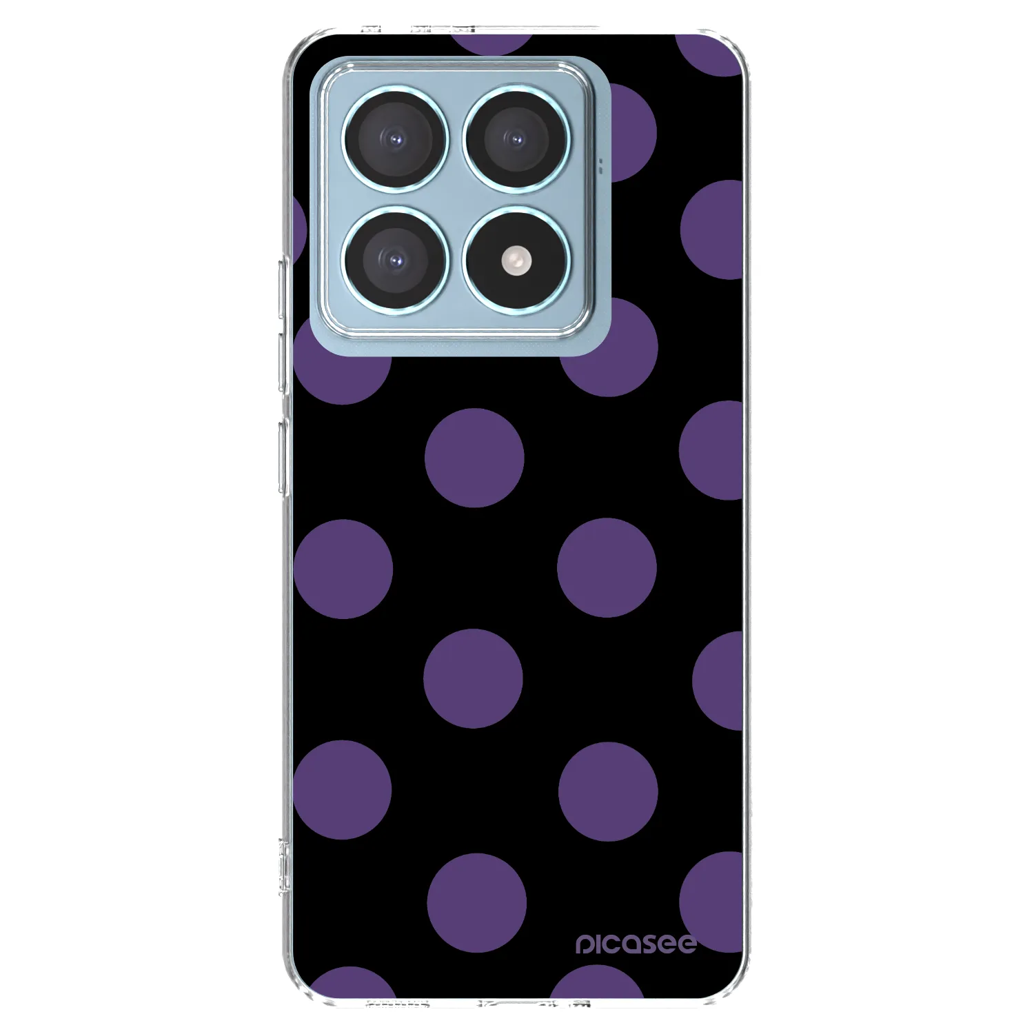 Picasee silikónový prehľadný obal pre Xiaomi 14T Pro - Big flickers