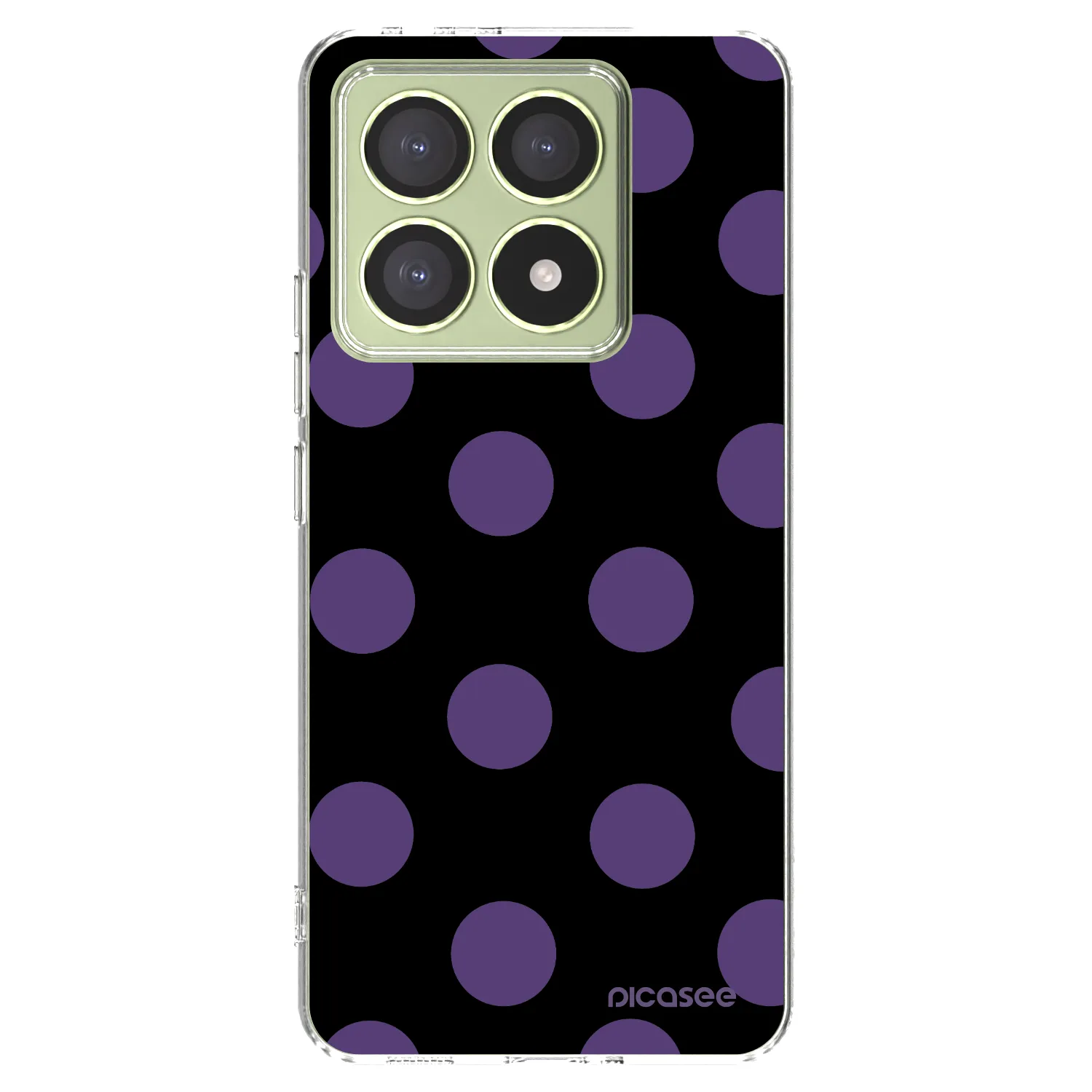 Picasee silikónový prehľadný obal pre Xiaomi 14T - Big flickers