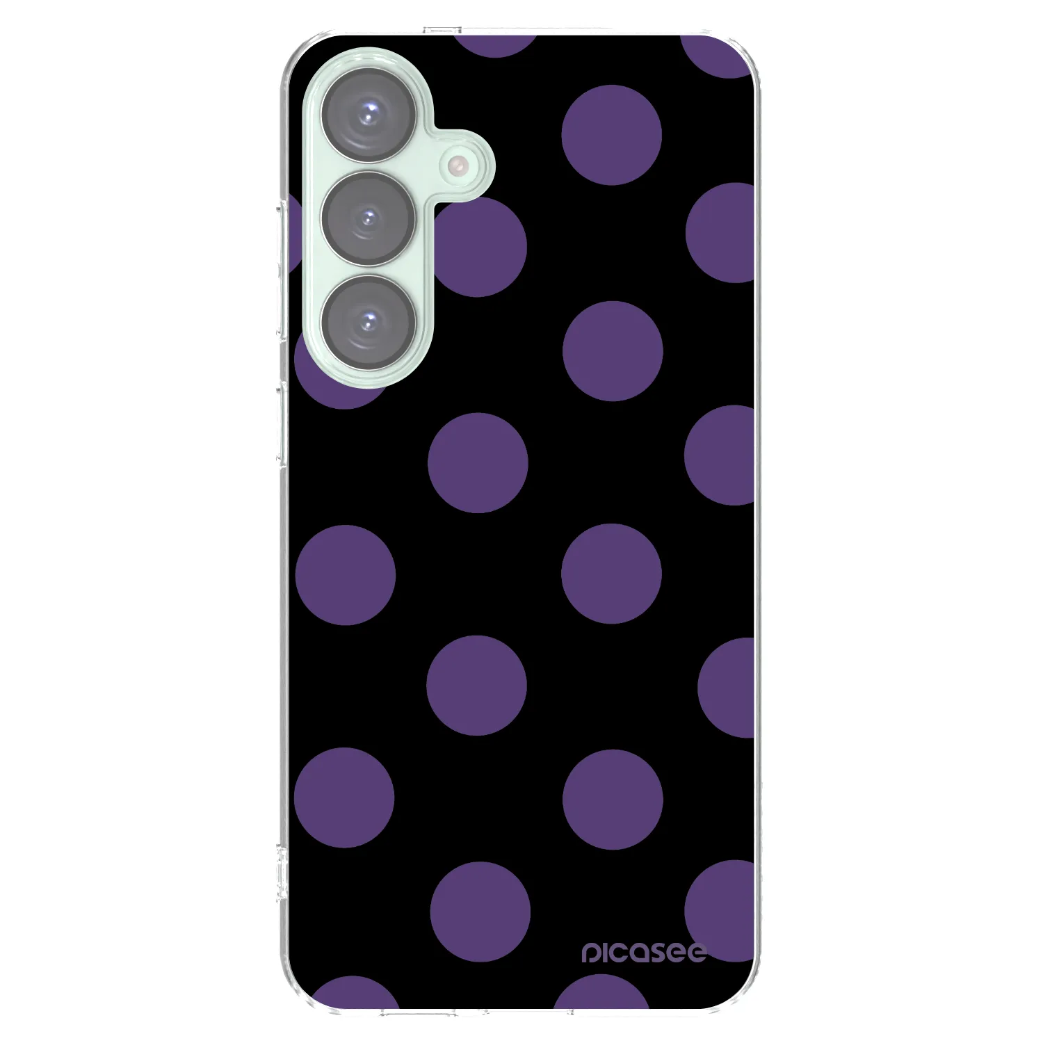 Picasee silikónový prehľadný obal pre Samsung Galaxy S25+ 5G - Big flickers