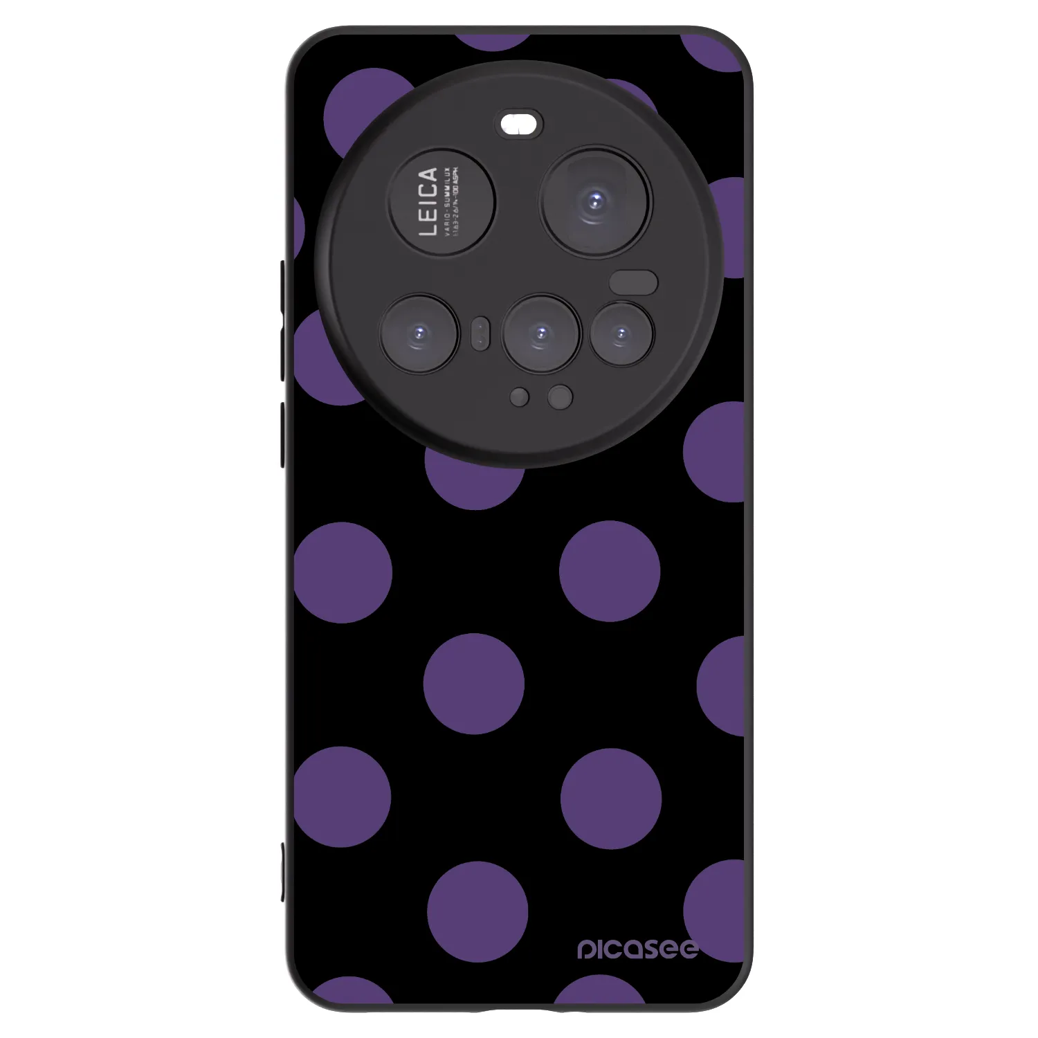 Picasee silikónový čierny obal pre Xiaomi 15 Ultra - Big flickers