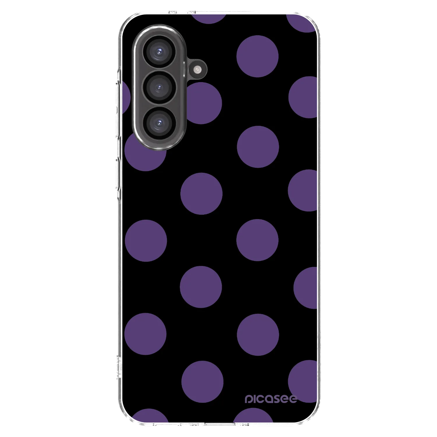 Picasee silikónový prehľadný obal pre Samsung Galaxy A56 5G A566B - Big flickers