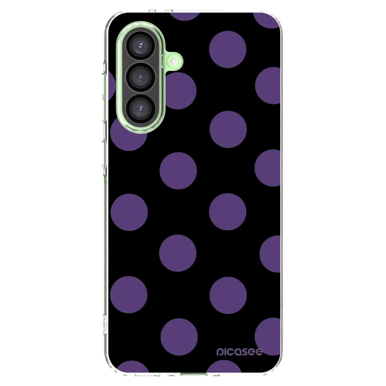 Picasee silikónový prehľadný obal pre Samsung Galaxy A26 5G A266B - Big flickers