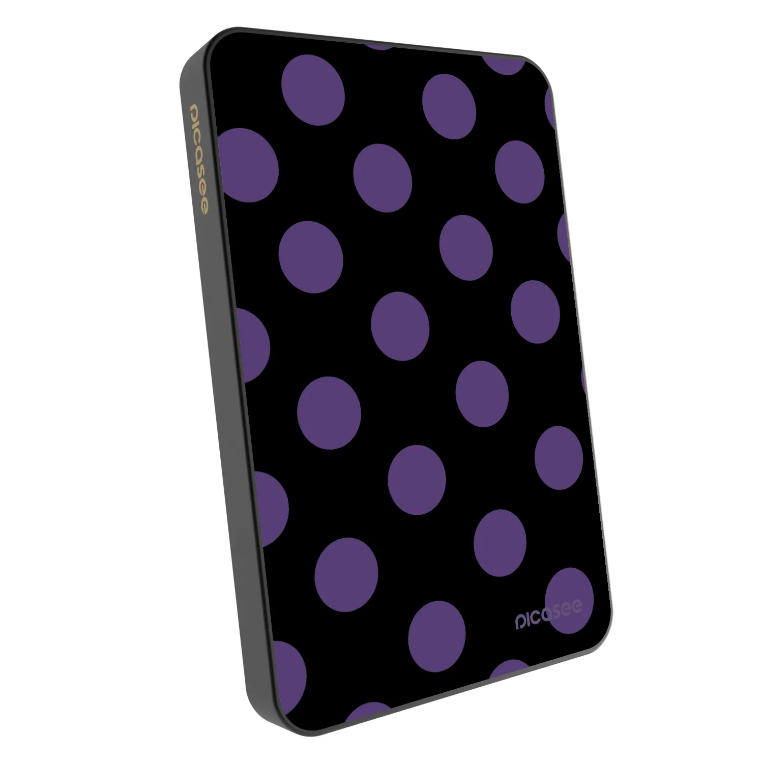 Picasee Powerbanka s MagSafe 5 000 mAh Šedá - Big flickers