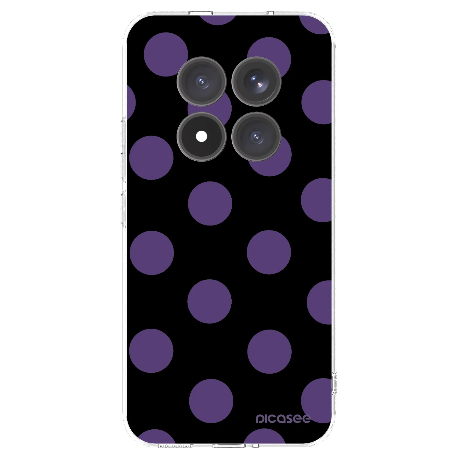 Picasee silikónový prehľadný obal pre Xiaomi Redmi Note 15 Pro+ - Big flickers