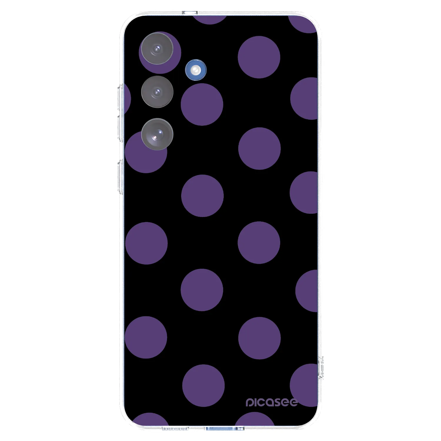 Picasee silikónový prehľadný obal pre Samsung Galaxy S25 FE 5G - Big flickers