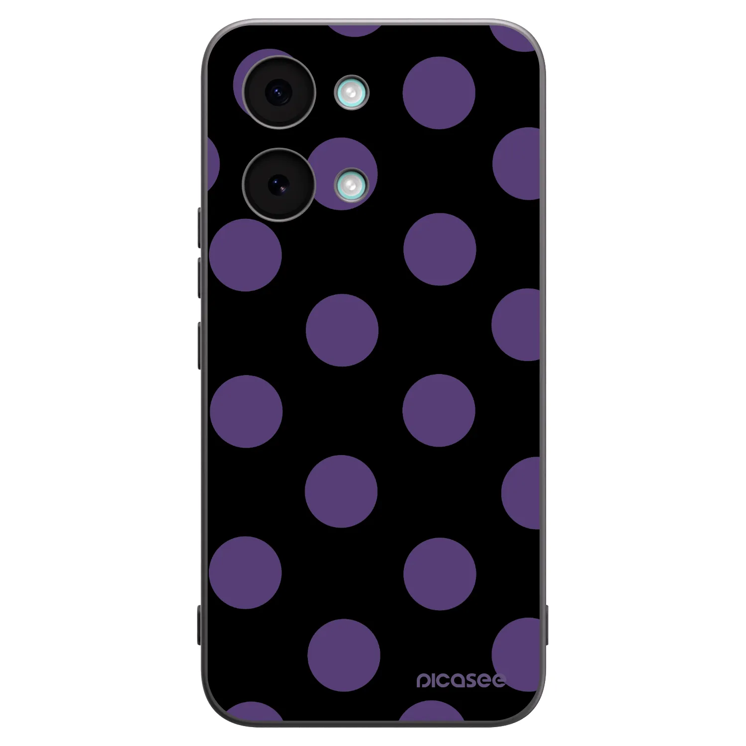 Picasee silikónový čierny obal pre Xiaomi Poco X8 Pro Max - Big flickers