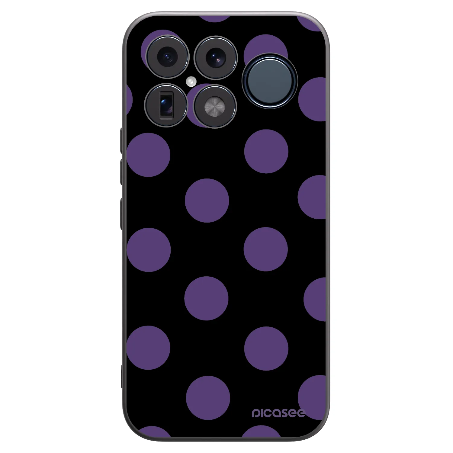 Picasee silikónový čierny obal pre Xiaomi Poco F8 Ultra - Big flickers