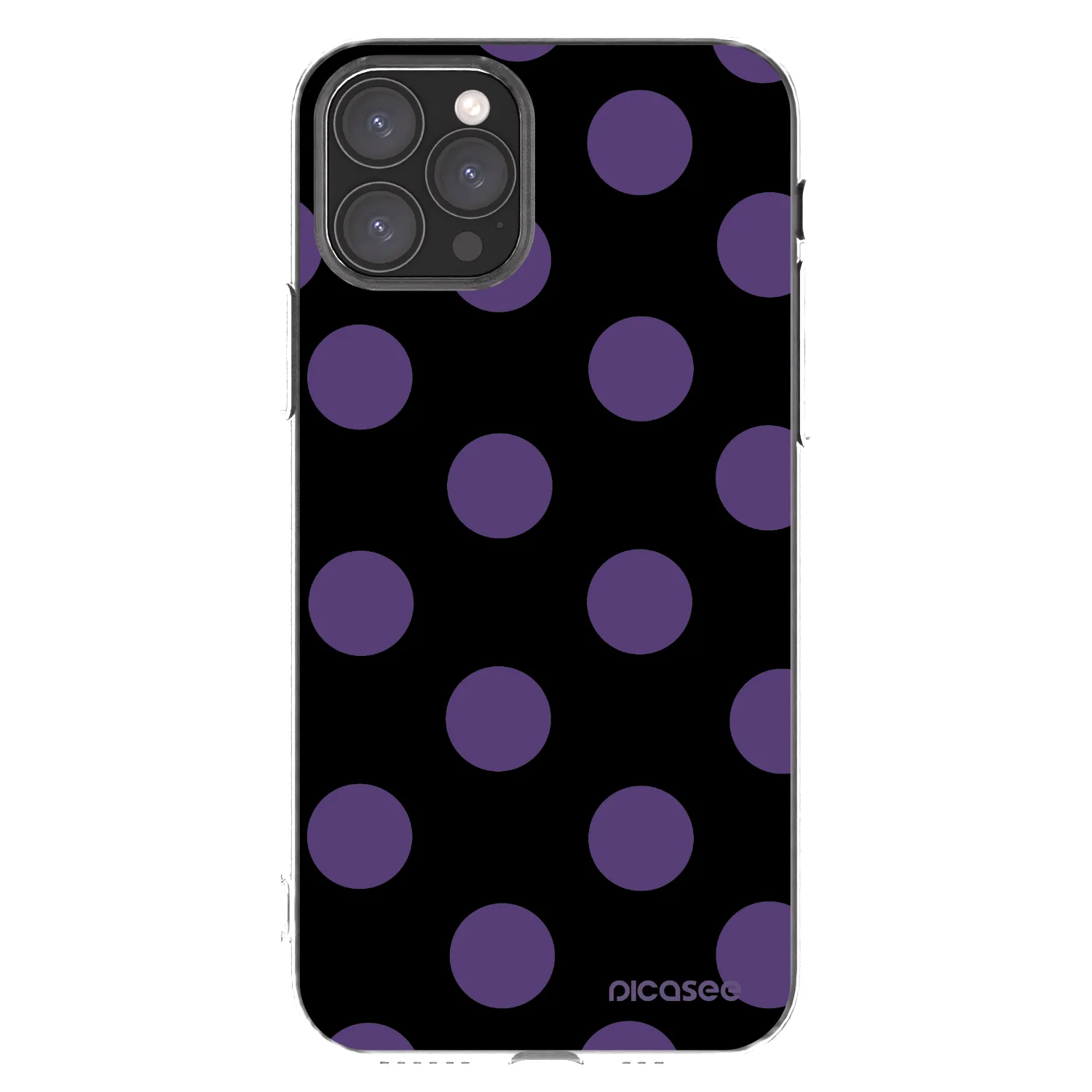 Picasee silikónový prehľadný obal pre Apple iPhone 11 Pro - Big flickers