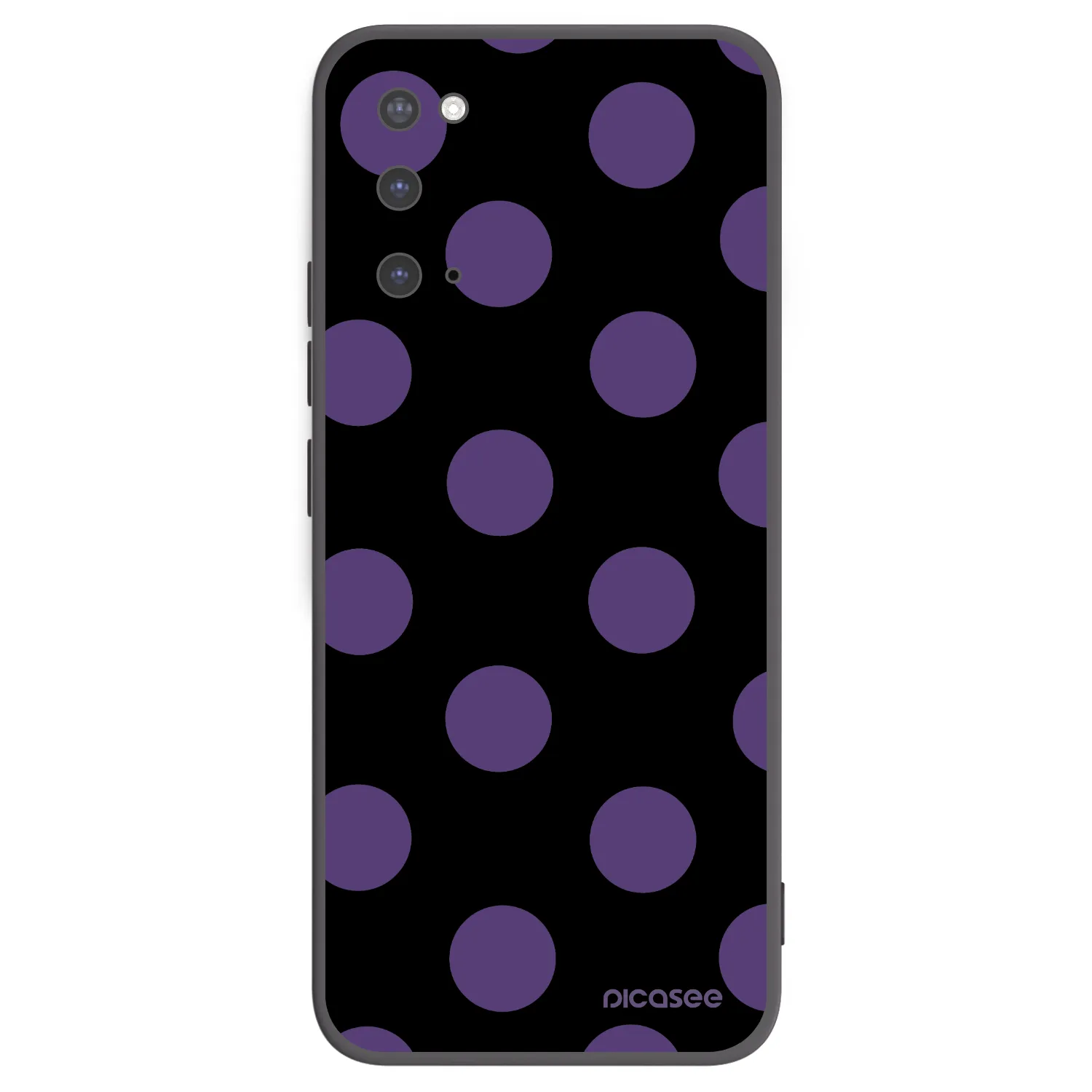 Picasee silikónový čierny obal pre Samsung Galaxy S20 G980F - Big flickers