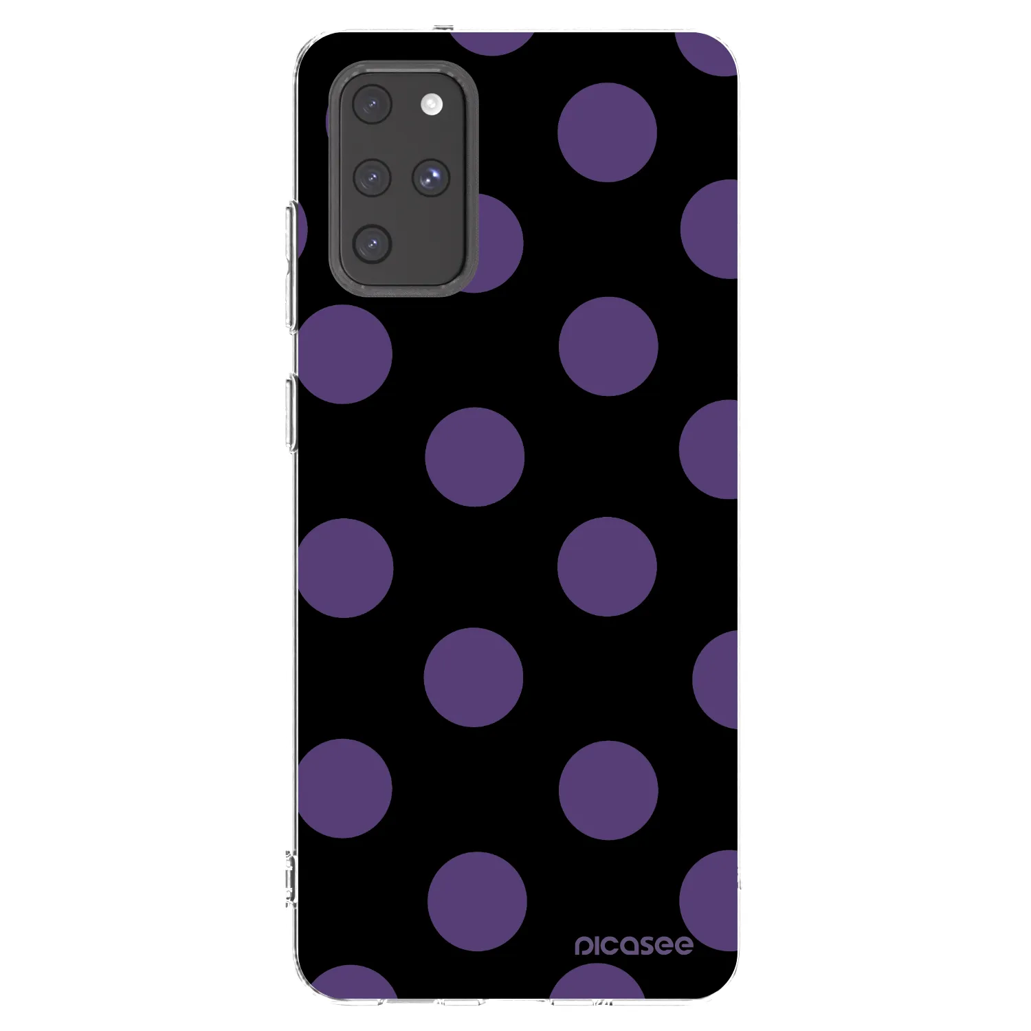 Picasee silikónový prehľadný obal pre Samsung Galaxy S20+ G985F - Big flickers