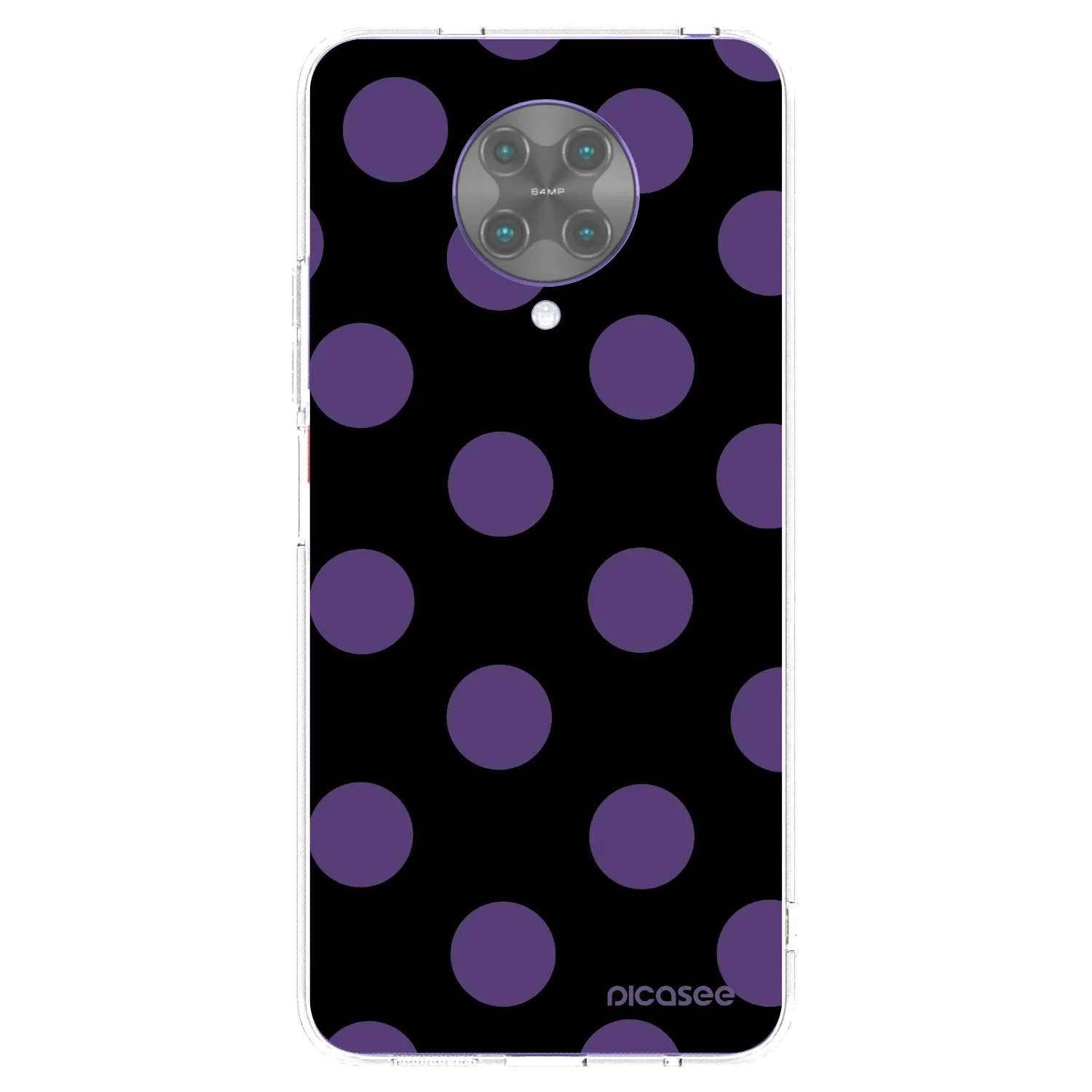 Picasee silikónový prehľadný obal pre Xiaomi Poco F2 Pro - Big flickers