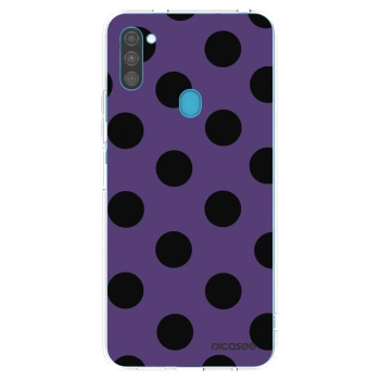 Picasee silikónový prehľadný obal pre Samsung Galaxy M11 - Big flickers 2