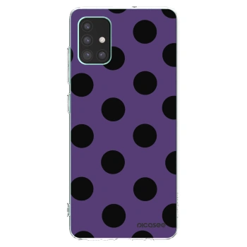 Picasee silikónový prehľadný obal pre Samsung Galaxy M51 M515F - Big flickers 2