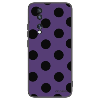 Picasee silikónový čierny obal pre Honor 70 - Big flickers 2