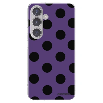 Picasee silikónový prehľadný obal pre Samsung Galaxy S24 S921B 5G - Big flickers 2