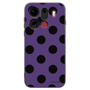 Picasee silikónový čierny obal pre OPPO Find X9 Pro - Big flickers 2