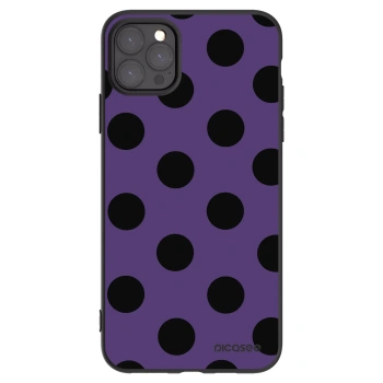 Picasee silikónový čierny obal pre Apple iPhone 11 Pro Max - Big flickers 2