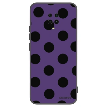 Picasee silikónový čierny obal pre Xiaomi Redmi Note 9 Pro - Big flickers 2