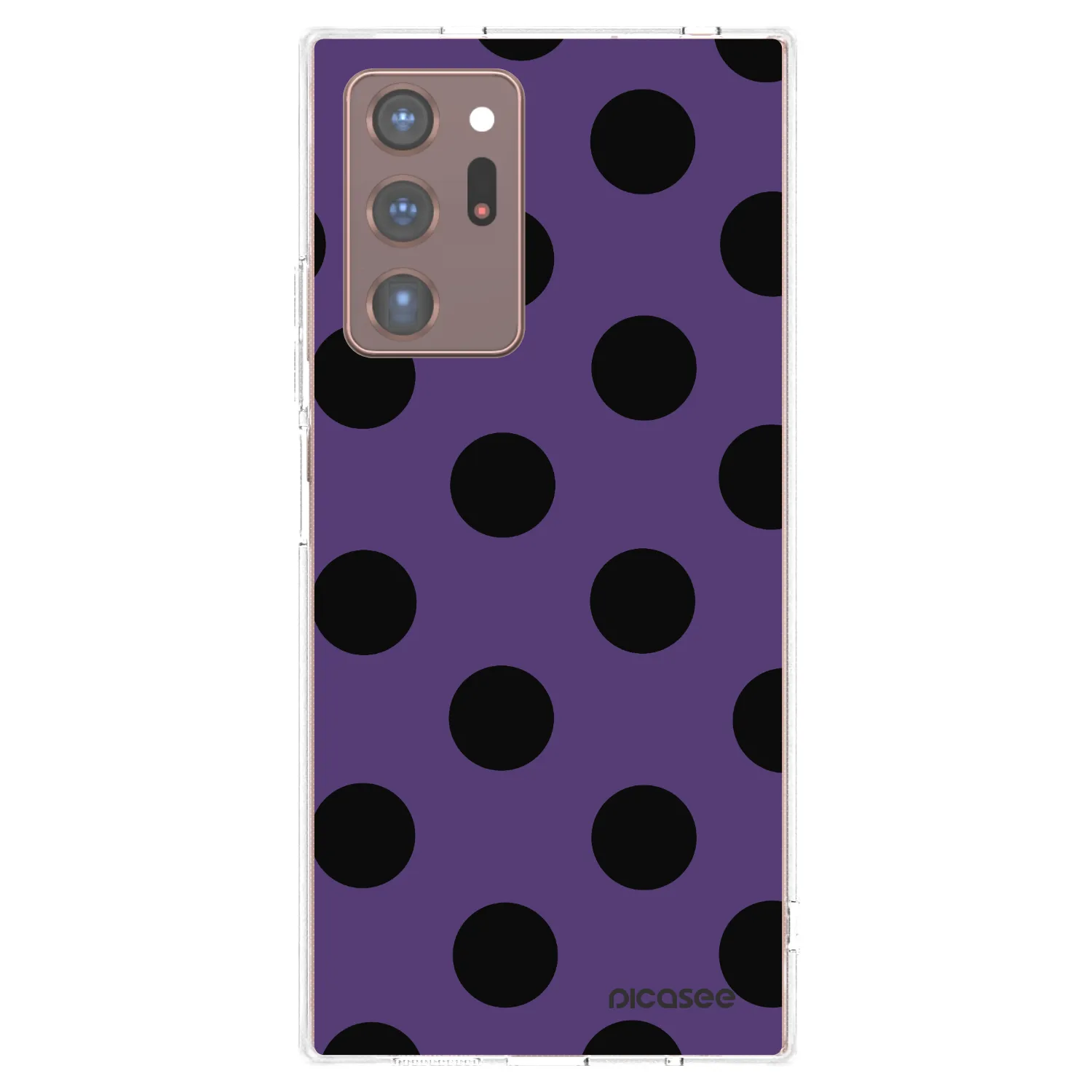 Picasee silikónový prehľadný obal pre Samsung Galaxy Note 20 Ultra - Big flickers 2