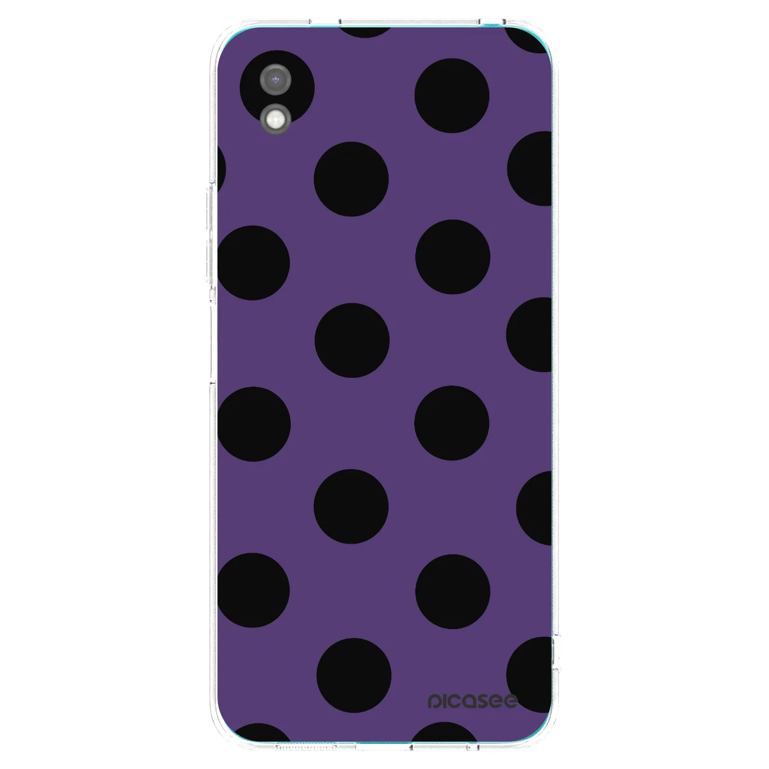 Picasee silikónový čierny obal pre Xiaomi Redmi 9A - Big flickers 2