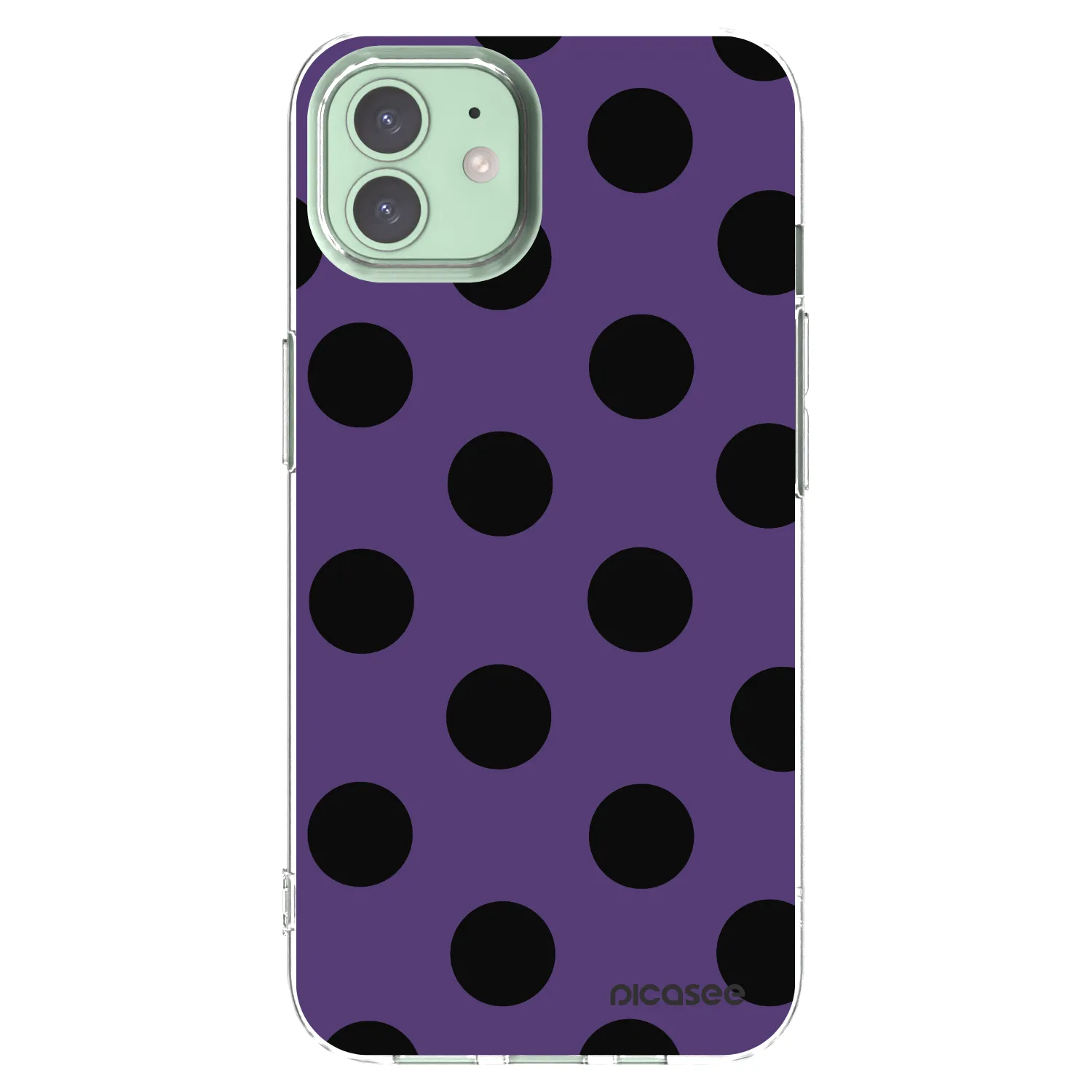 Picasee silikónový prehľadný obal pre Apple iPhone 12 Pro - Big flickers 2