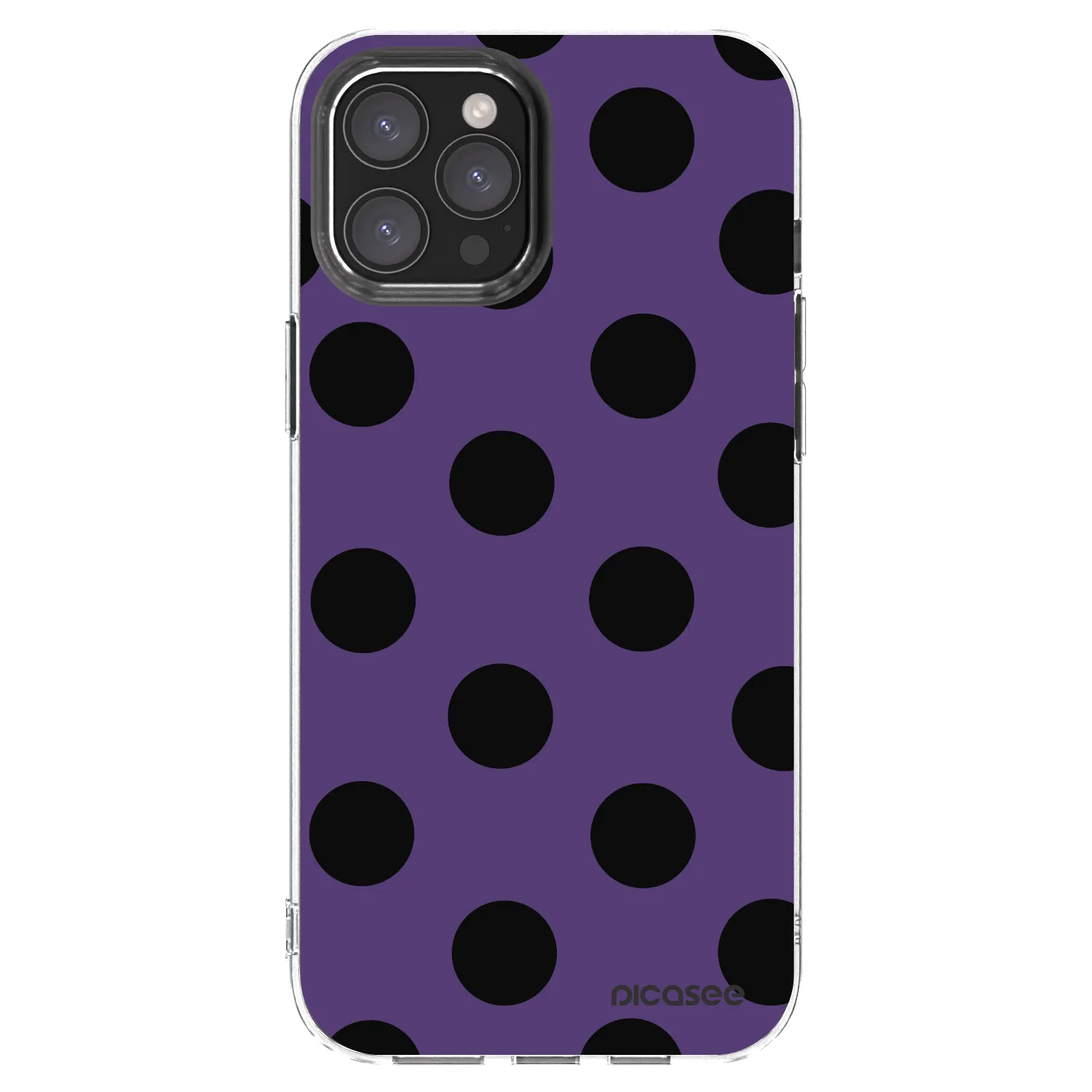 Picasee silikónový prehľadný obal pre Apple iPhone 12 Pro Max - Big flickers 2