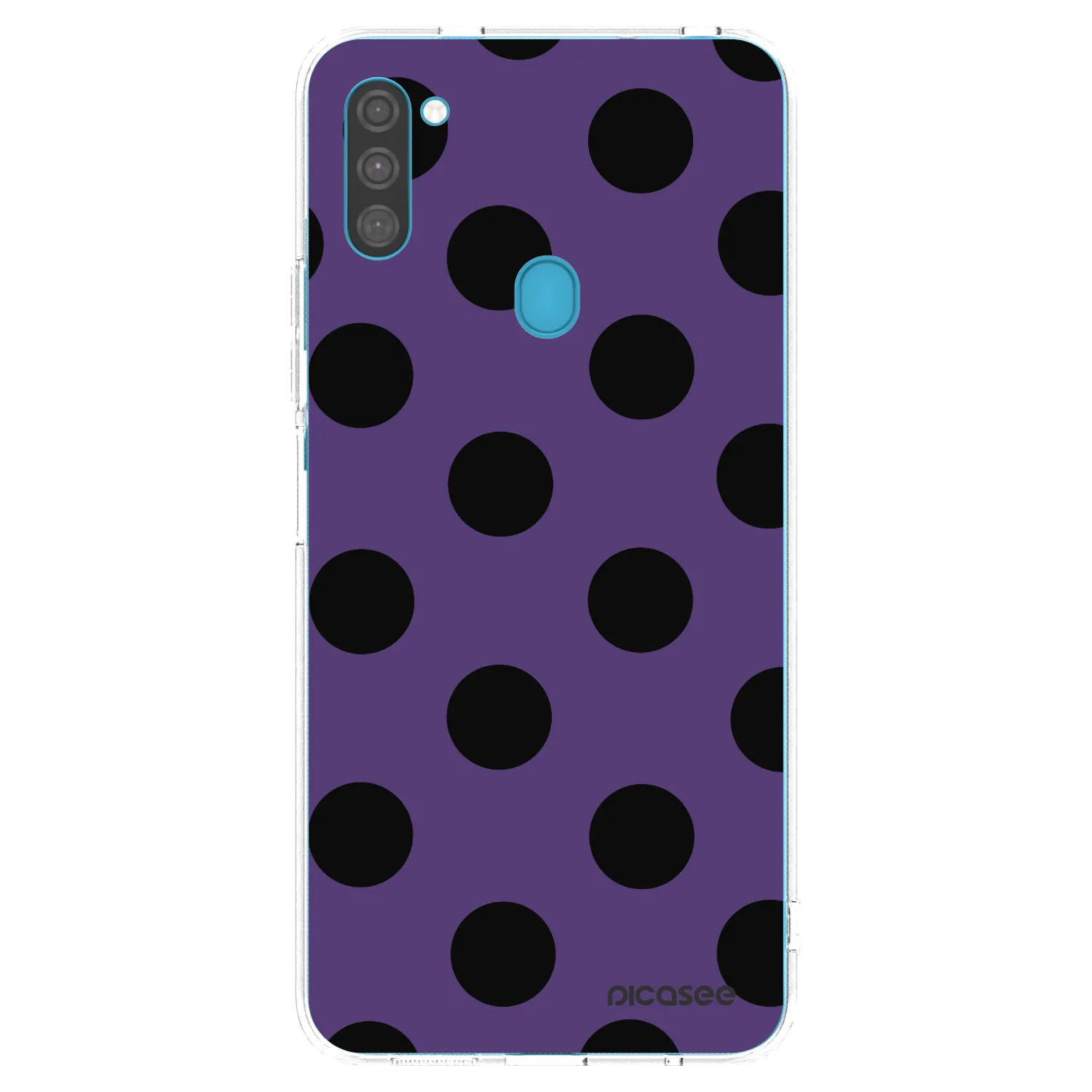 Picasee silikónový prehľadný obal pre Samsung Galaxy M11 - Big flickers 2