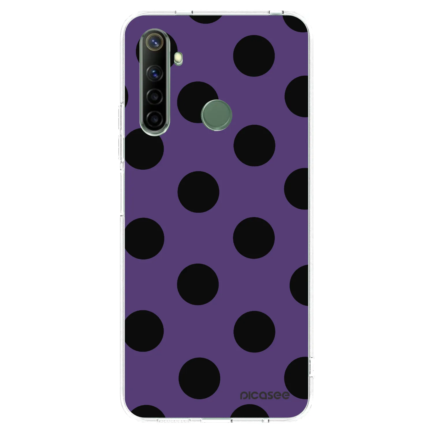 Picasee silikónový prehľadný obal pre Realme 6i - Big flickers 2