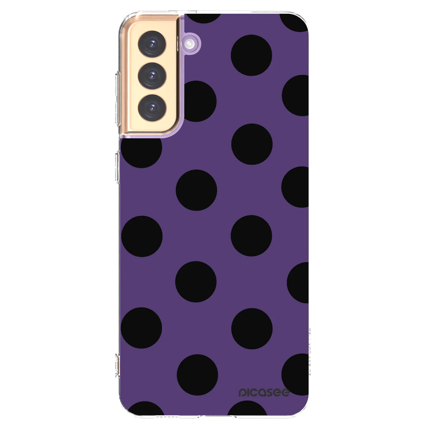 Picasee silikónový prehľadný obal pre Samsung Galaxy S21+ 5G G996F - Big flickers 2