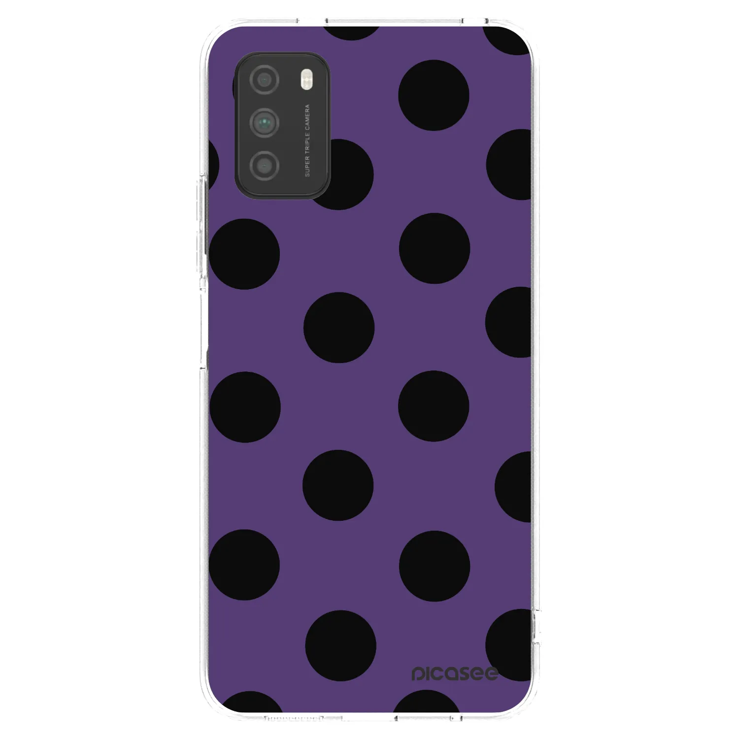 Picasee silikónový prehľadný obal pre Xiaomi Poco M3 - Big flickers 2