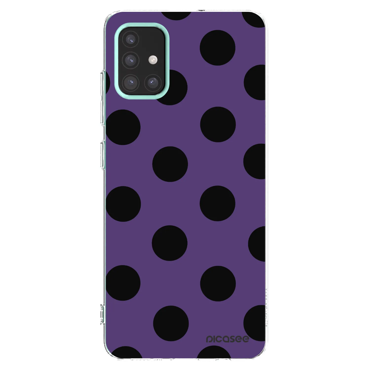 Picasee silikónový prehľadný obal pre Samsung Galaxy M31s - Big flickers 2