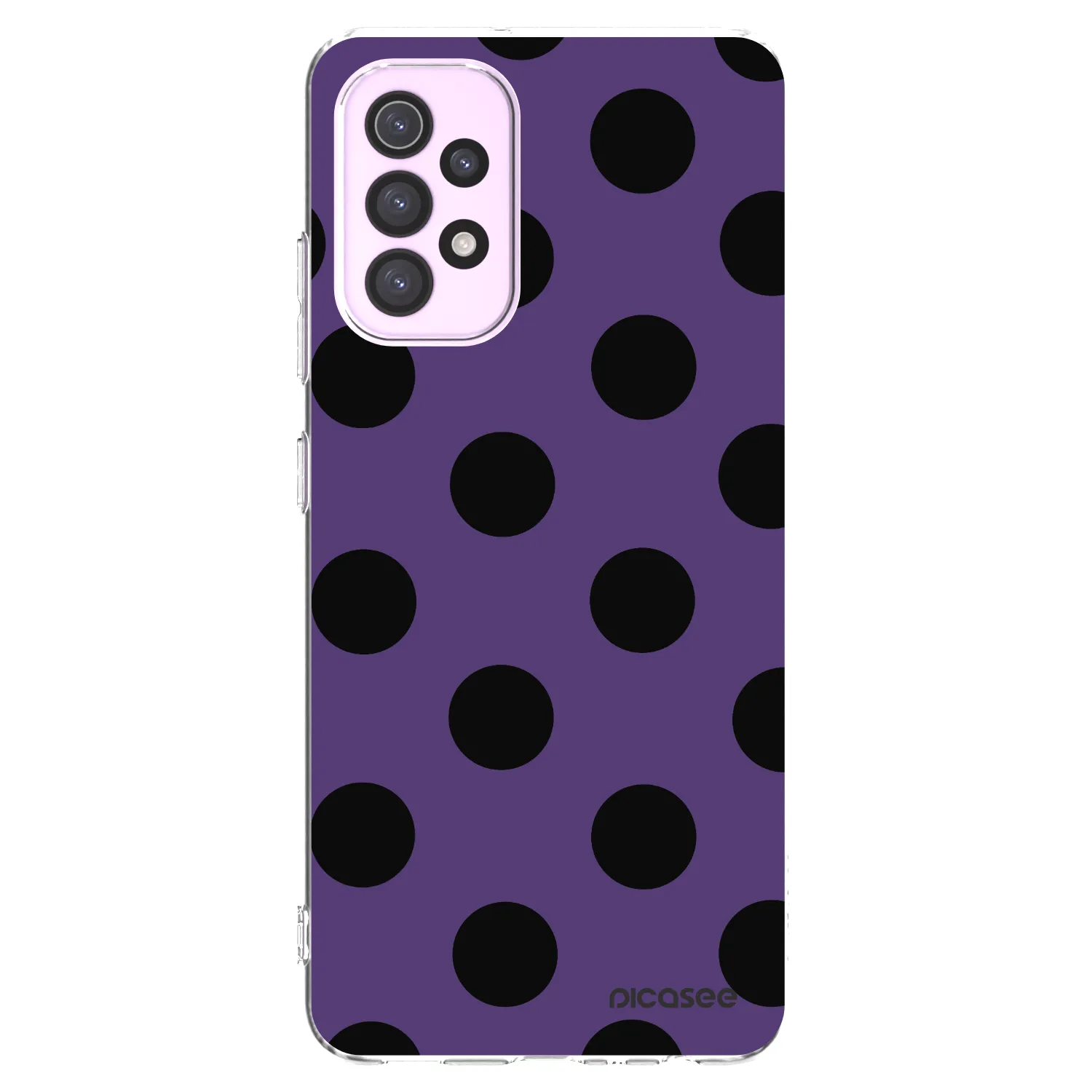 Picasee silikónový prehľadný obal pre Samsung Galaxy A32 5G A326B - Big flickers 2