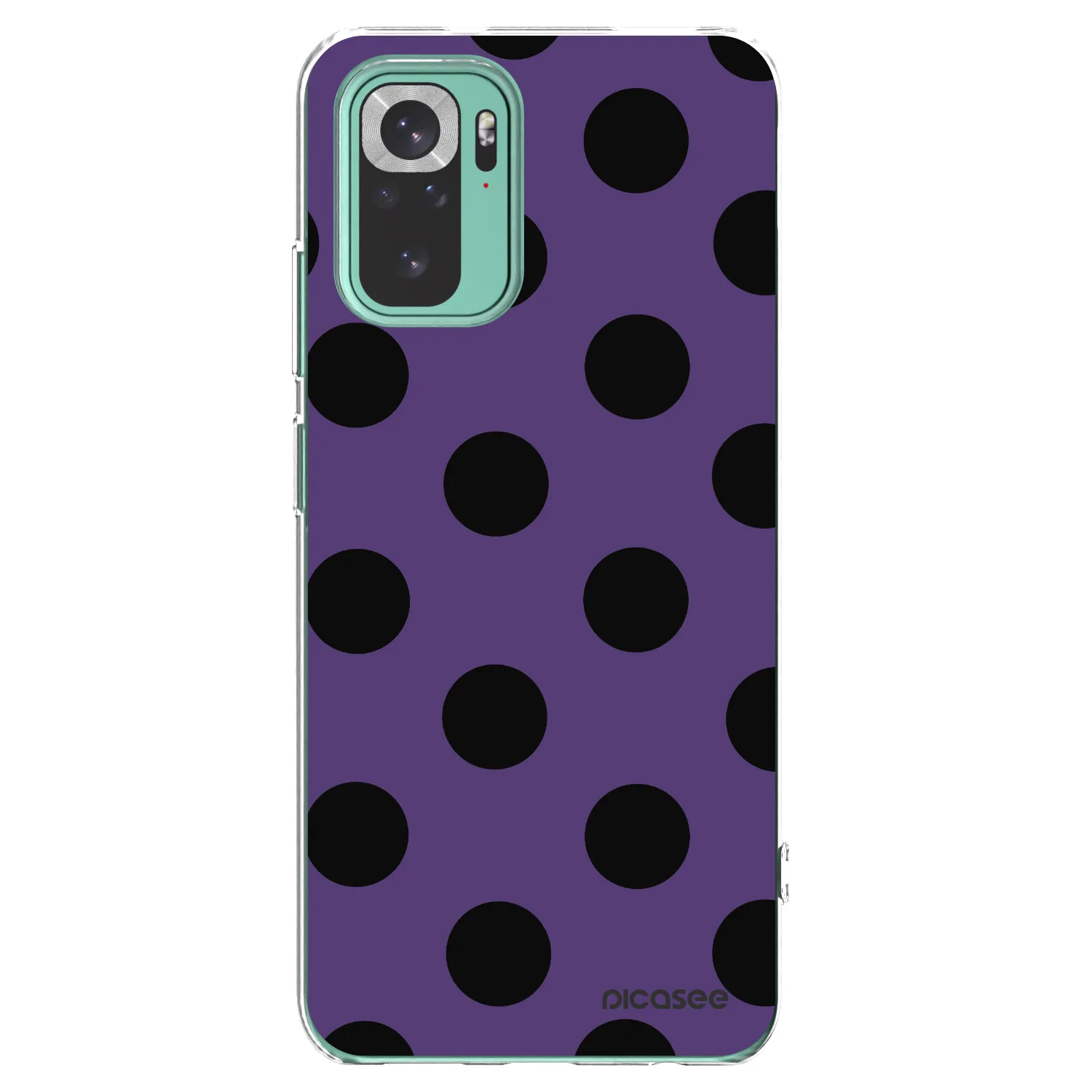 Picasee silikónový prehľadný obal pre Xiaomi Redmi Note 10 Pro - Big flickers 2