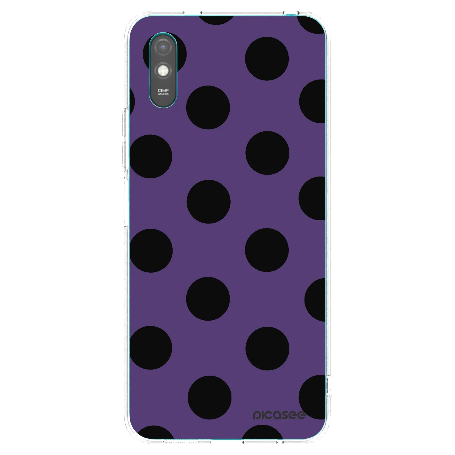 Picasee silikónový prehľadný obal pre Xiaomi Redmi 9AT - Big flickers 2