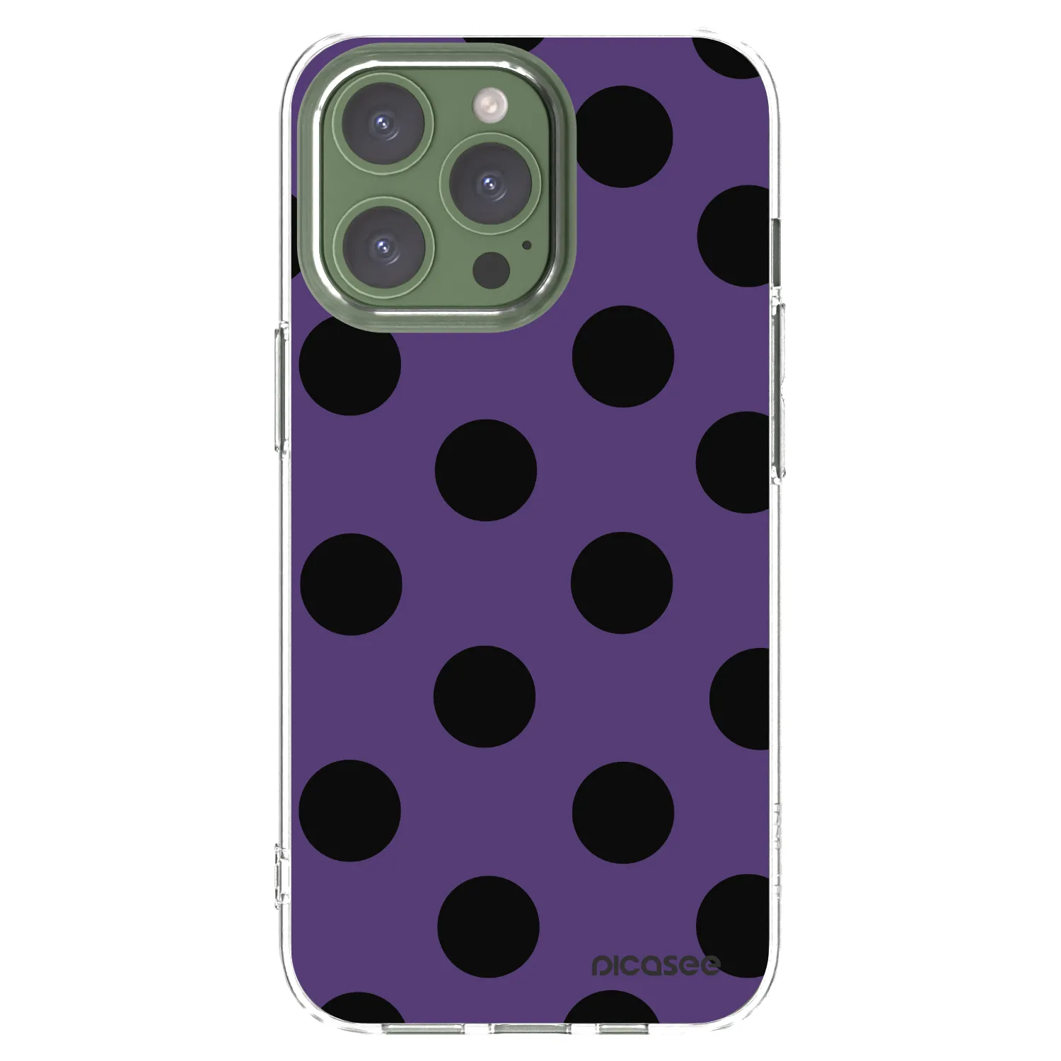 Picasee silikónový prehľadný obal pre Apple iPhone 13 Pro - Big flickers 2