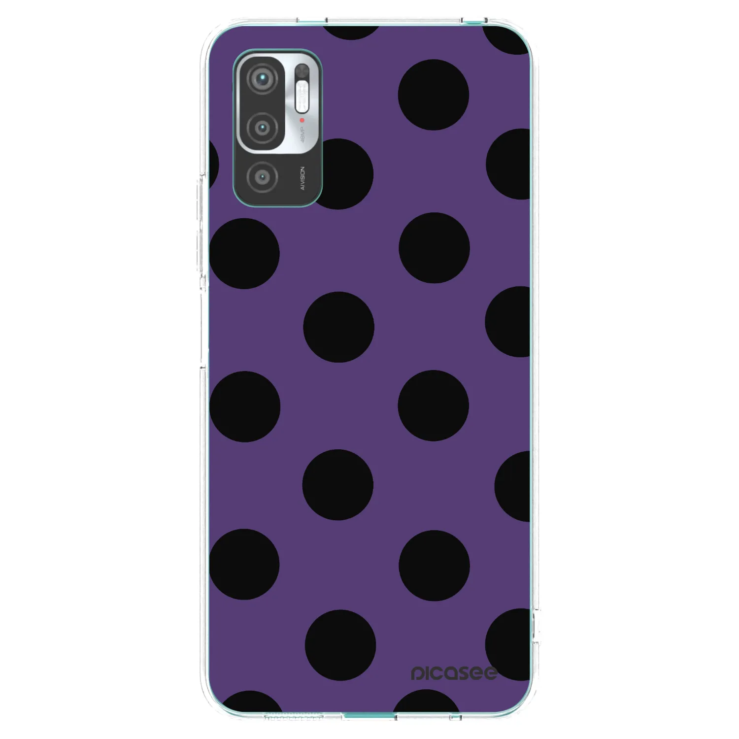 Picasee silikónový prehľadný obal pre Xiaomi Redmi Note 10 5G - Big flickers 2