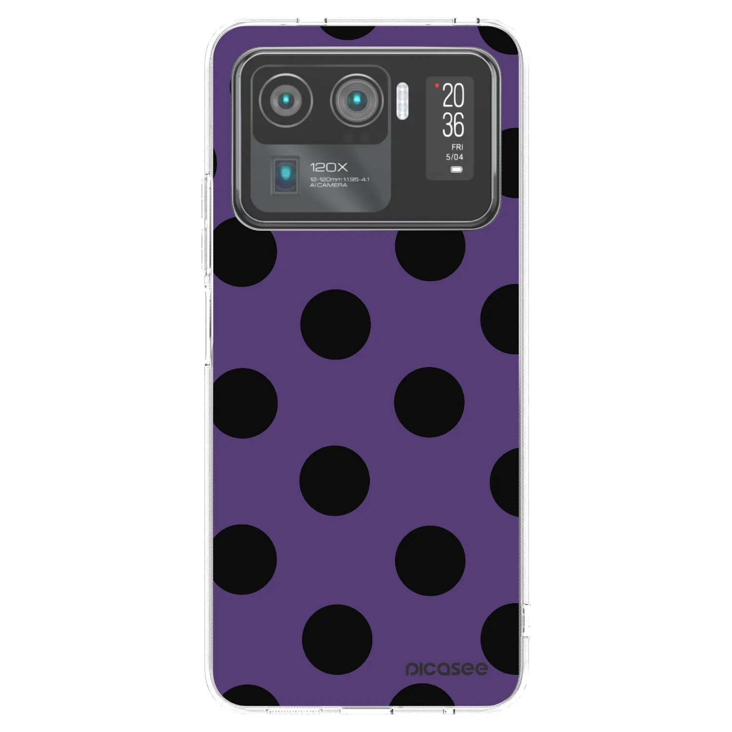 Picasee silikónový prehľadný obal pre Xiaomi Mi 11 Ultra - Big flickers 2