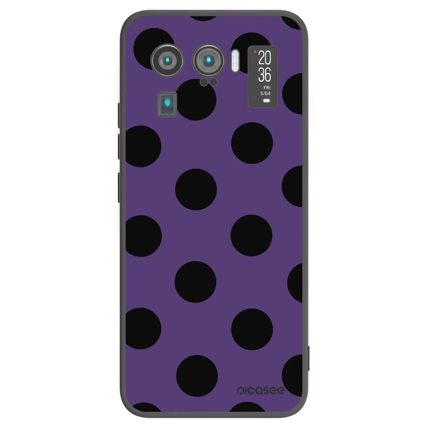 Picasee silikónový čierny obal pre Xiaomi Mi 11 Ultra - Big flickers 2