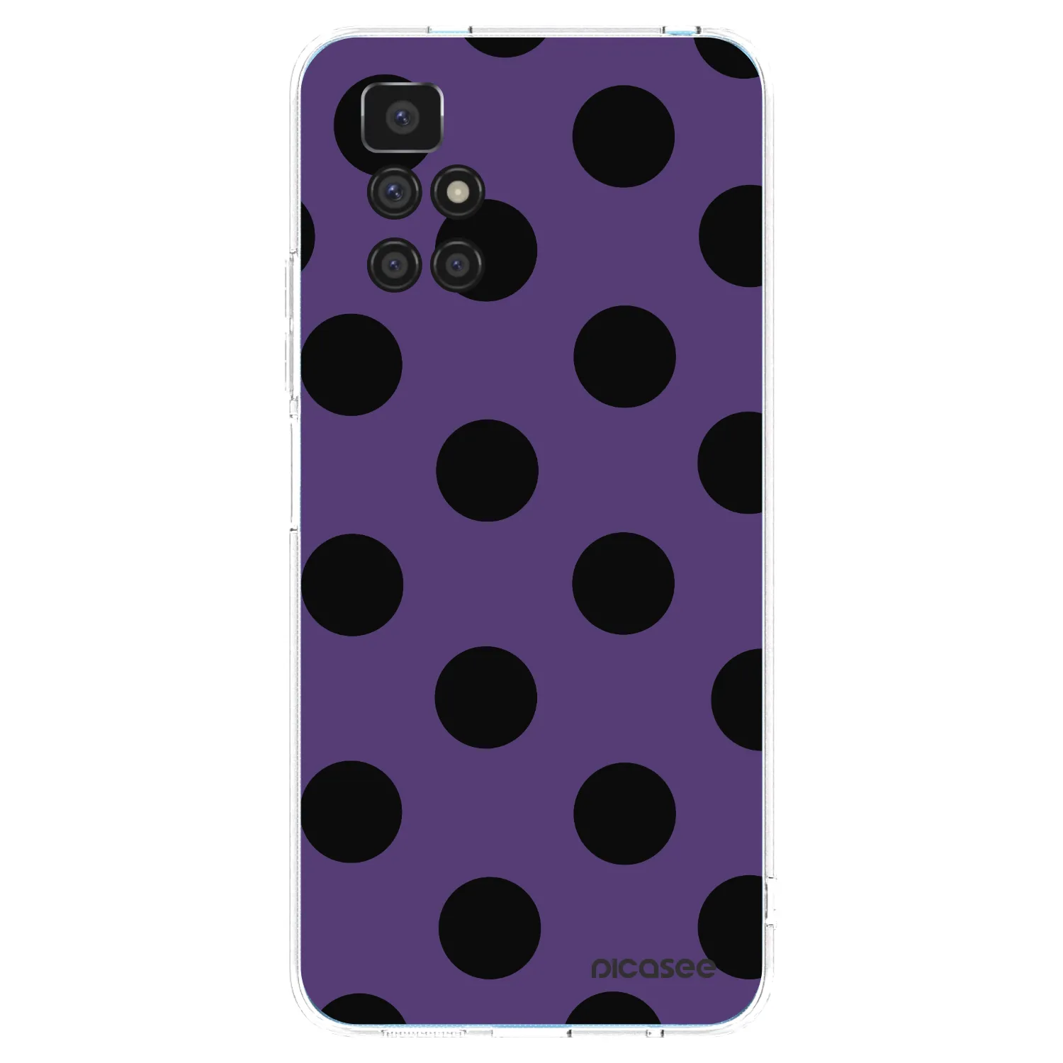 Picasee silikónový prehľadný obal pre Xiaomi Redmi 10 - Big flickers 2