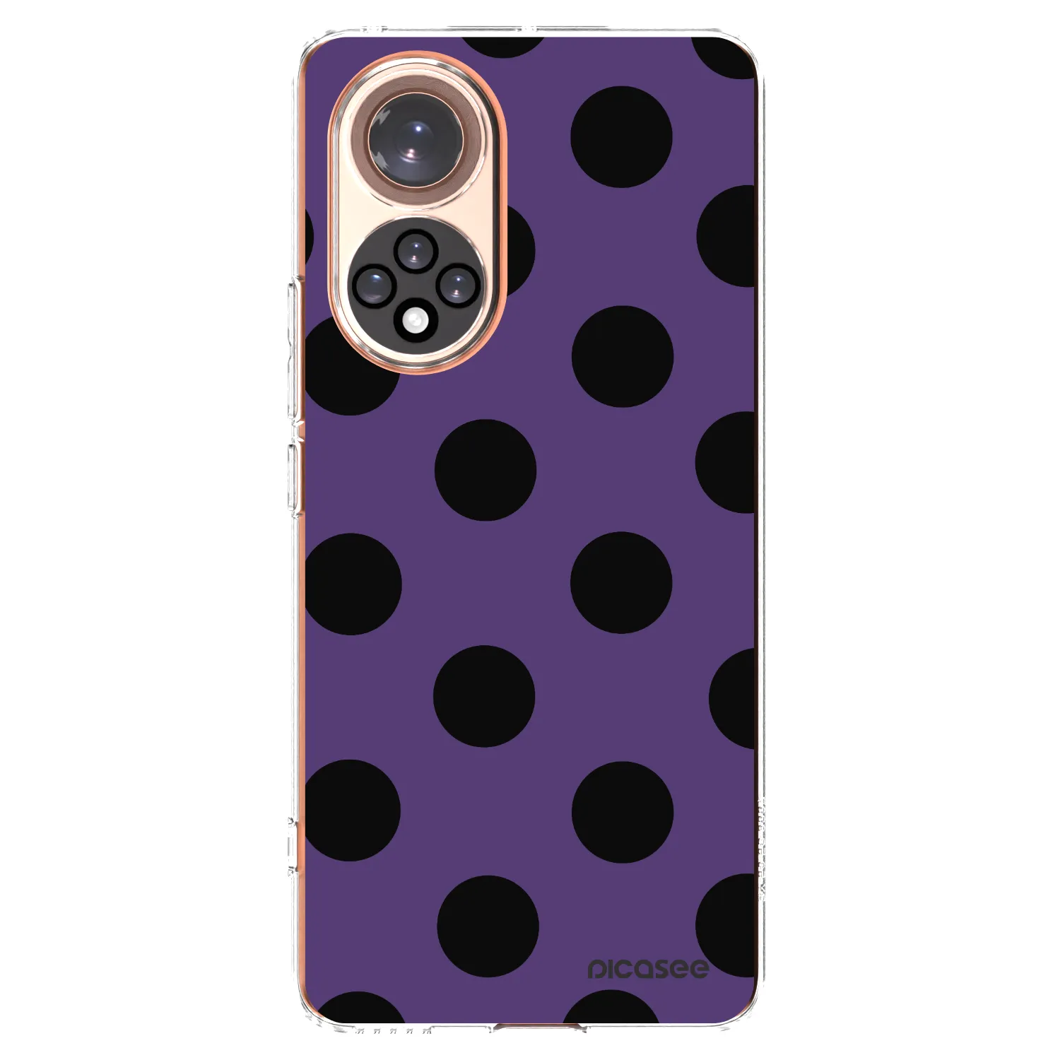 Picasee silikónový prehľadný obal pre Honor 50 5G - Big flickers 2